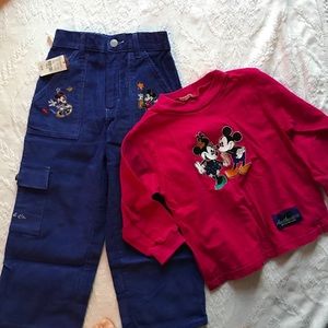 Mickey Mouse clothing set